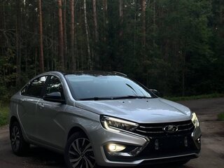 2025 Lada (ВАЗ) Vesta I Рестайлинг (NG), серебристый, 1750000 рублей, вид 1