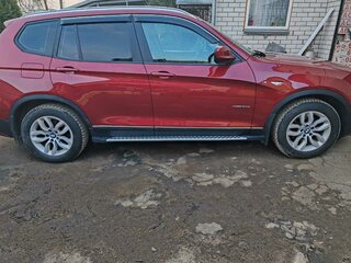 2012 BMW X3 30d xDrive II (F25), красный, 1720000 рублей, вид 4