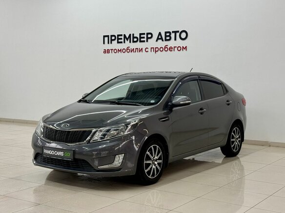 2012 Kia Rio 4-speed III, серебристый, 750000 рублей