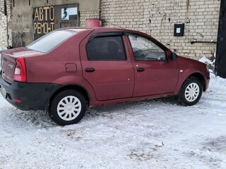 2010 Renault Logan I Рестайлинг, красный, 245000 рублей, вид 4