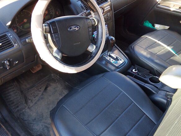 2004 Ford Mondeo III Рестайлинг, чёрный, 285000 рублей - вид 17