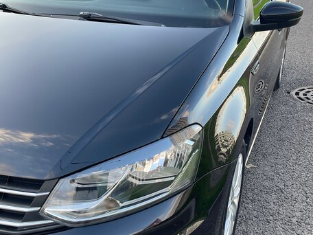 2019 Volkswagen Polo V Рестайлинг, чёрный, 1440000 рублей, вид 4