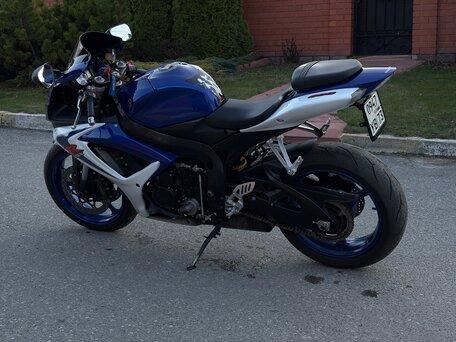 2007 Suzuki GSX-R 600, синий, 630000 рублей, вид 1