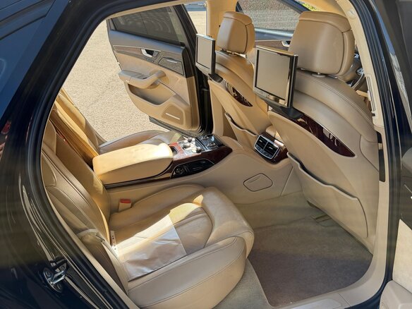 2012 Audi A8 Long III (D4), чёрный, 1500000 рублей - вид 11
