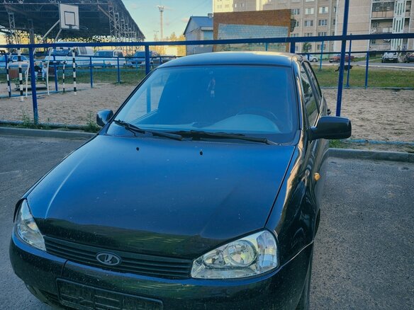 2010 Lada (ВАЗ) Kalina I, чёрный, 300000 рублей - вид 1