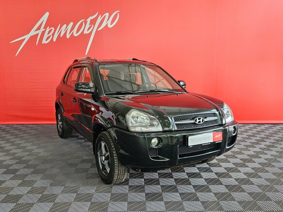 2008 Hyundai Tucson I, зелёный, 840000 рублей - вид 6