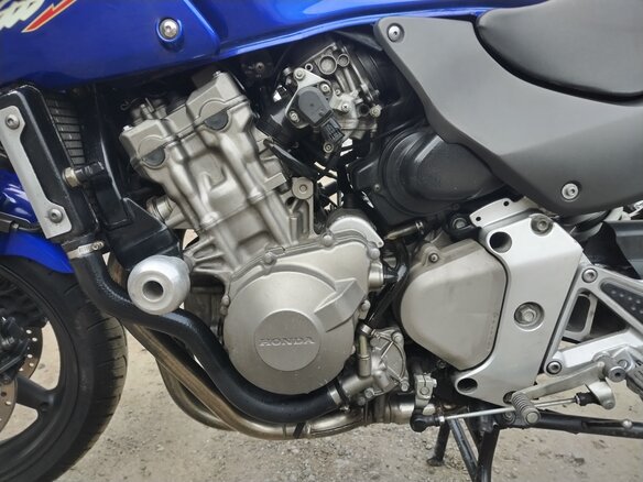 2004 Honda CB 600F Hornet, синий, 340000 рублей - вид 9