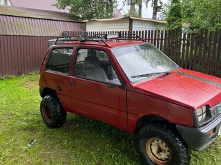 2003 Lada (ВАЗ) 1111 Ока СеАЗ, красный, 100000 рублей, вид 4