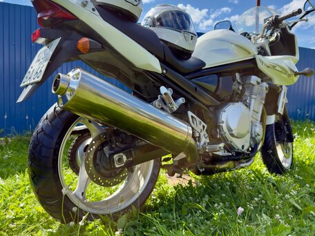2009 Suzuki Bandit GSF 1250, белый, 600000 рублей, вид 3