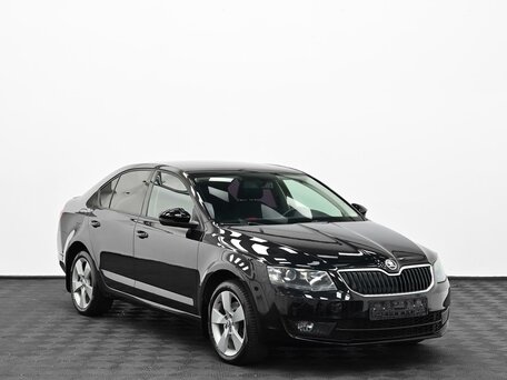 2014 Skoda Octavia III (A7), чёрный, 1149000 рублей, вид 1