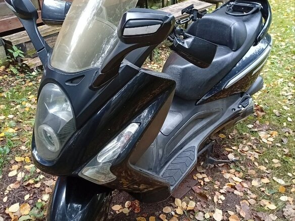 2010 Sym GTS 250, чёрный, 125000 рублей