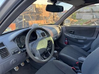 2007 Hyundai Accent ТагАЗ II, серебристый, 220000 рублей, вид 4