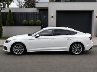 2020 Audi A5 Sportback 45 TFSI II (F5) Рестайлинг, белый, 3980000 рублей, вид 4