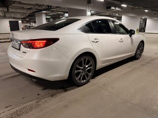 2016 Mazda 6 III (GJ) Рестайлинг, белый, 1725000 рублей, вид 5