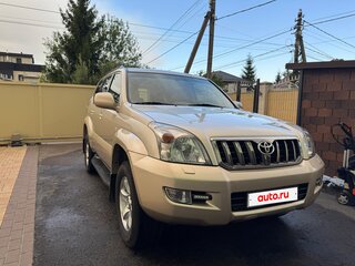 2008 Toyota Land Cruiser Prado 5-speed 120 Series Рестайлинг, бежевый, 3200000 рублей, вид 1