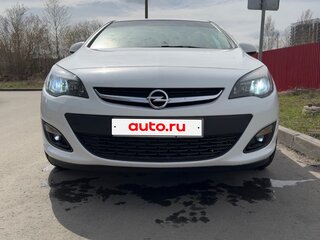 2014 Opel Astra J Рестайлинг, белый, 1100000 рублей, вид 1