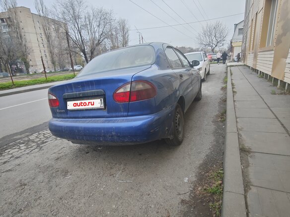 2008 Daewoo Lanos, синий, 195000 рублей - вид 4