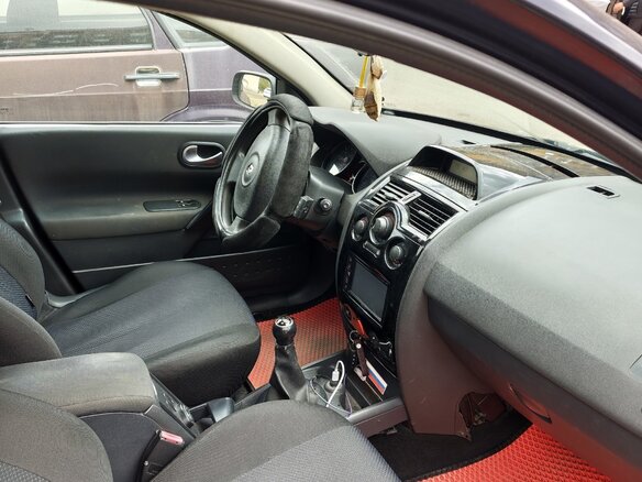 2007 Renault Megane II Рестайлинг, синий, 270000 рублей - вид 5