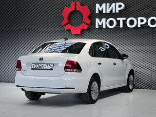 2019 Volkswagen Polo V Рестайлинг, белый, 1100000 рублей, вид 4