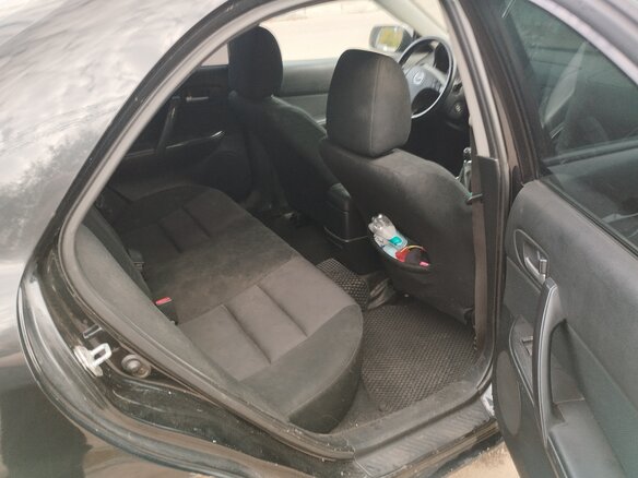 2005 Mazda 6 I (GG) Рестайлинг, чёрный, 190000 рублей - вид 10