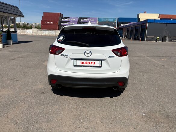 2015 Mazda CX-5 I Рестайлинг, белый, 1550000 рублей - вид 3