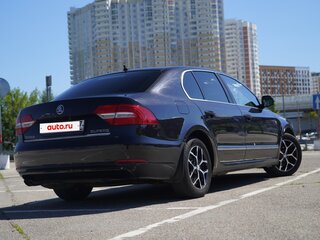 2014 Skoda Superb DSG II Рестайлинг, чёрный, 1149000 рублей, вид 4