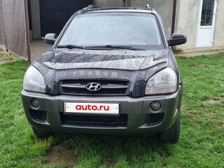 2007 Hyundai Tucson I, чёрный, 890000 рублей, вид 3
