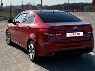 2016 Kia Rio III Рестайлинг, красный, 1099999 рублей, вид 3