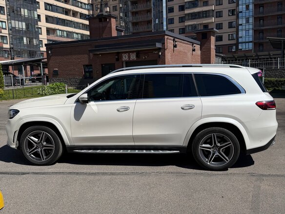 2019 Mercedes-Benz GLS 450 II (X167), белый, 6200000 рублей - вид 4