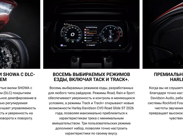 2026 Harley-Davidson CVO Road Glide ST, серый, 6500000 рублей - вид 19
