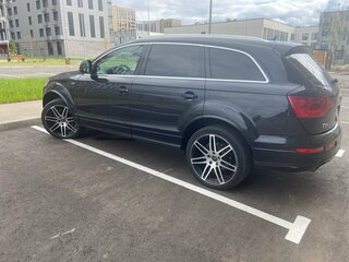 2008 Audi Q7 I (4L), чёрный, 1180000 рублей, вид 1