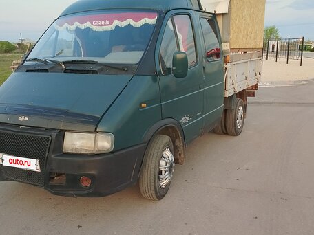 1999 ГАЗ ГАЗель (33023/330273) Фермер, зелёный, 330000 рублей, вид 2
