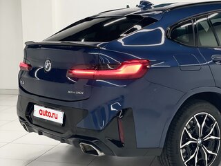 2022 BMW X4 20i II (G02) Рестайлинг, синий, 6490000 рублей, вид 4