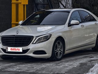 2014 Mercedes-Benz S-Класс 350 CDI BlueTEC Long 7G-TRONIC VI (W222, C217), белый, 2920000 рублей, вид 1