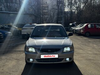 2004 Hyundai Accent ТагАЗ II, серебристый, 380000 рублей, вид 2