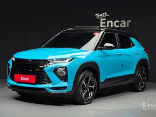 2021 Chevrolet TrailBlazer III, голубой, 1650000 рублей, вид 2