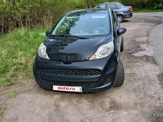 2010 Peugeot 107 I Рестайлинг, чёрный, 250000 рублей, вид 3