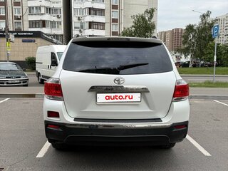 2012 Toyota Highlander II (XU40) Рестайлинг, белый, 1600000 рублей, вид 2