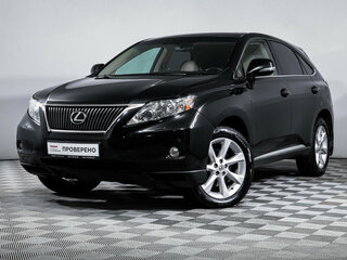 2011 Lexus RX 350 III, чёрный, 1599000 рублей, вид 1
