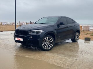 2017 BMW X6 40d II (F16), синий, 3500000 рублей, вид 1