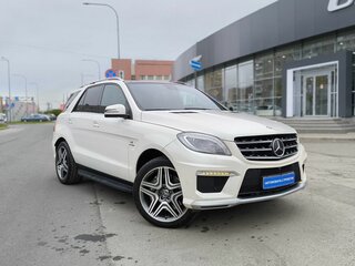 2013 Mercedes-Benz M-Класс AMG 63 AMG III (W166), белый, 2100000 рублей, вид 3