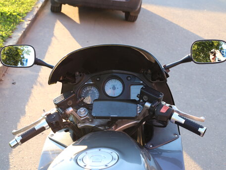 2001 Honda VFR 800, серый, 225000 рублей, вид 3