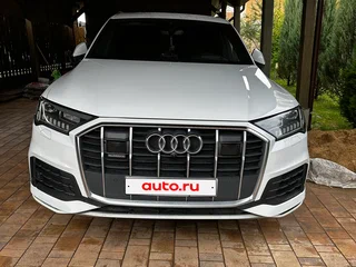 2020 Audi Q7 45 TDI II (4M) Рестайлинг, белый, 6500000 рублей, вид 1