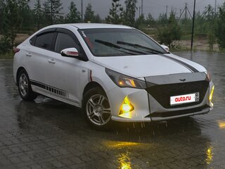 2021 Hyundai Solaris II Рестайлинг, белый, 1500000 рублей, вид 5