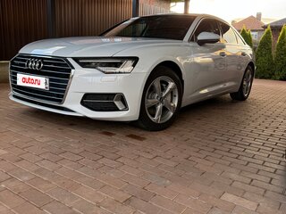 2021 Audi A6 45 TFSI V (C8), белый, 3950000 рублей, вид 1