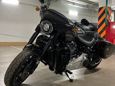 2021 Harley-Davidson Sport Glide, чёрный, 1700000 рублей, вид 3