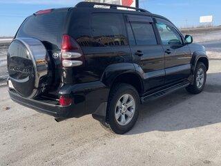 2008 Toyota Land Cruiser Prado 4-speed 120 Series Рестайлинг, чёрный, 2000000 рублей, вид 4