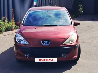 2006 Peugeot 307 I Рестайлинг, красный, 300000 рублей, вид 2