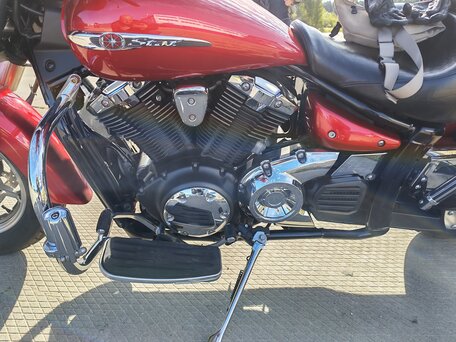 2012 Yamaha XVS1300, красный, 925000 рублей, вид 5