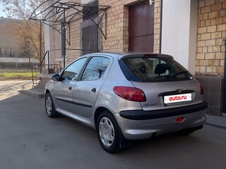 2001 Peugeot 206, серебристый, 380000 рублей, вид 4